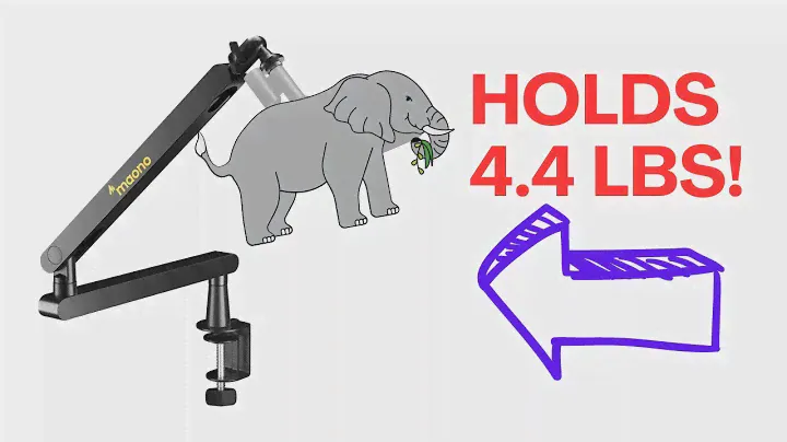 Maono BA92 Microphone Arm Review - Best Low Profile Mic Arm