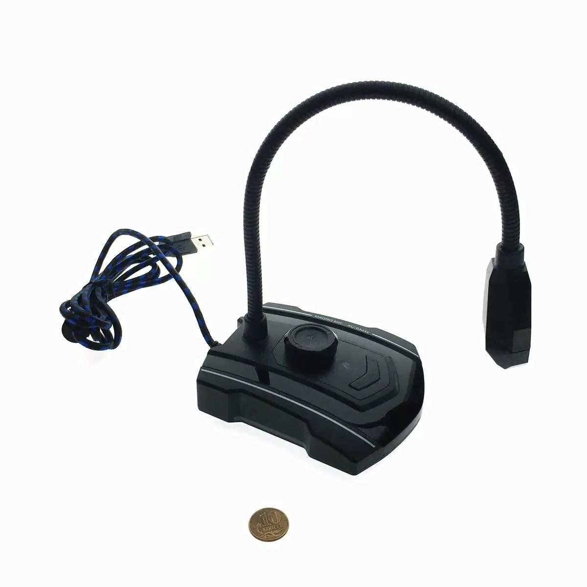 Maono Микрофон MAONO AU-GM31 (наушники,USB,регул. записи, регул. громк. подсветка) микрофон-3