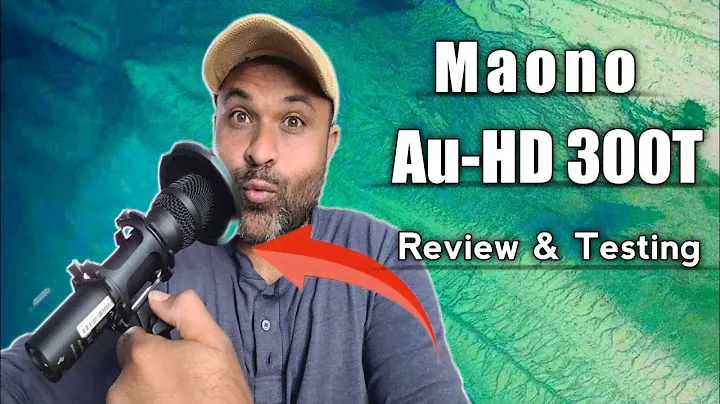 Best Profesional Microphone Maono Au-HD300T Unboxing, Review & Testing