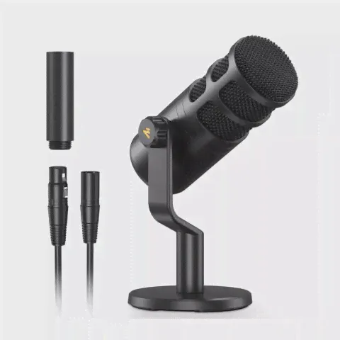 Maono PD100 динамический XLR микрофон, металлический корпус-0