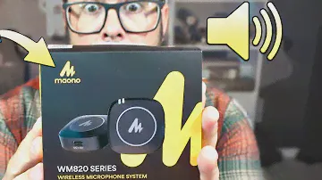 Maono Wireless Mic System... sounds great!