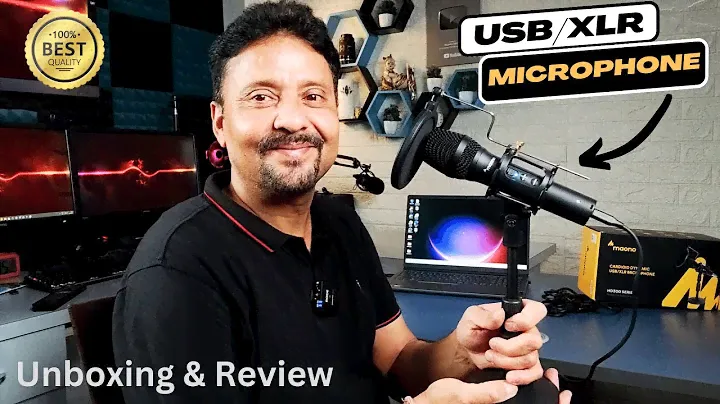 Best Budget Professional Microphone | MAONO AU-HD300T USB/XLR Dynamic Mic | Unboxing | Review | 2023