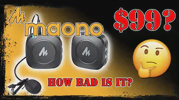 MAONO WM820 AFFORDABLE Wireless Mic | "Great Deal" 😁  or "You Get What You Pay For"?🤔  - FULL REVIEW