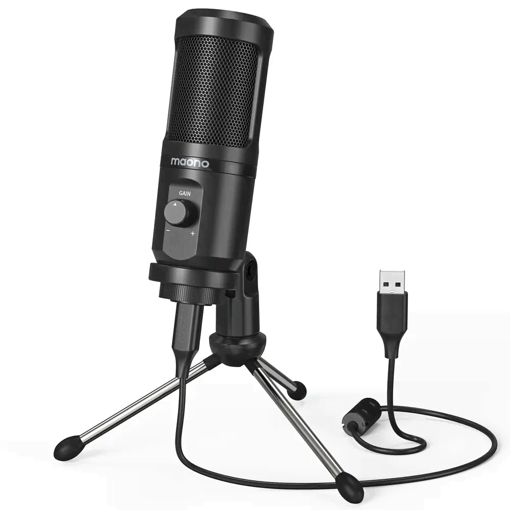 Микрофон Maono AU-PM461TR {конденсаторный, 20-20000Гц, 1.5 м}